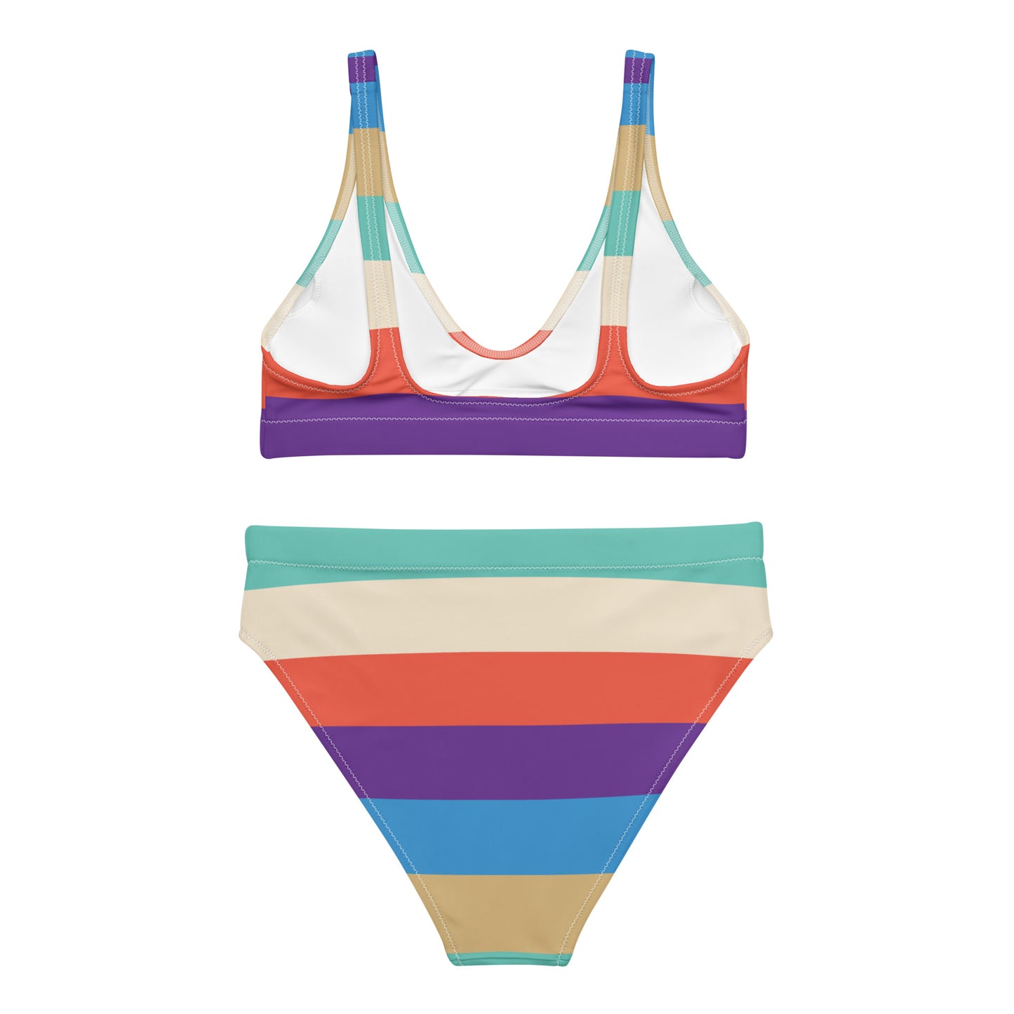 Opa BAS Swimwear High Waisted Bikini Back