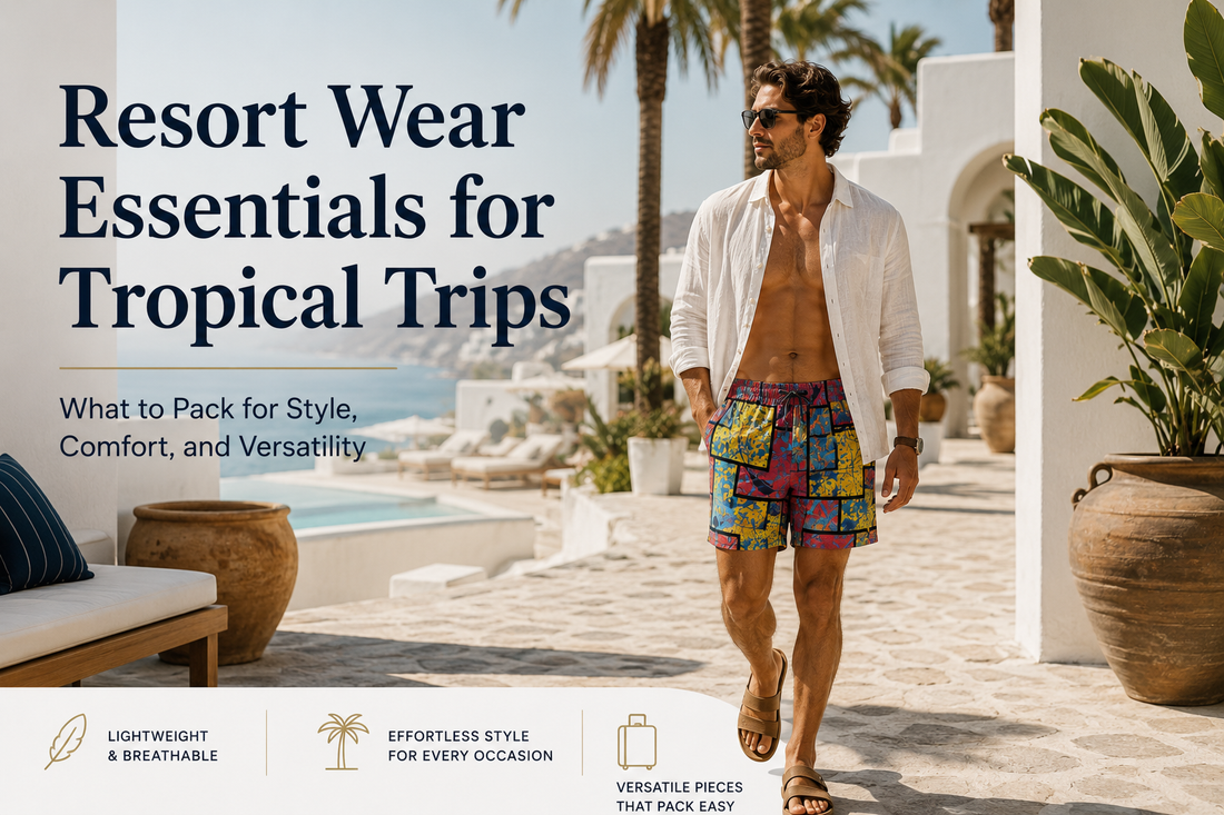 Resort wear essentials for tropical trips