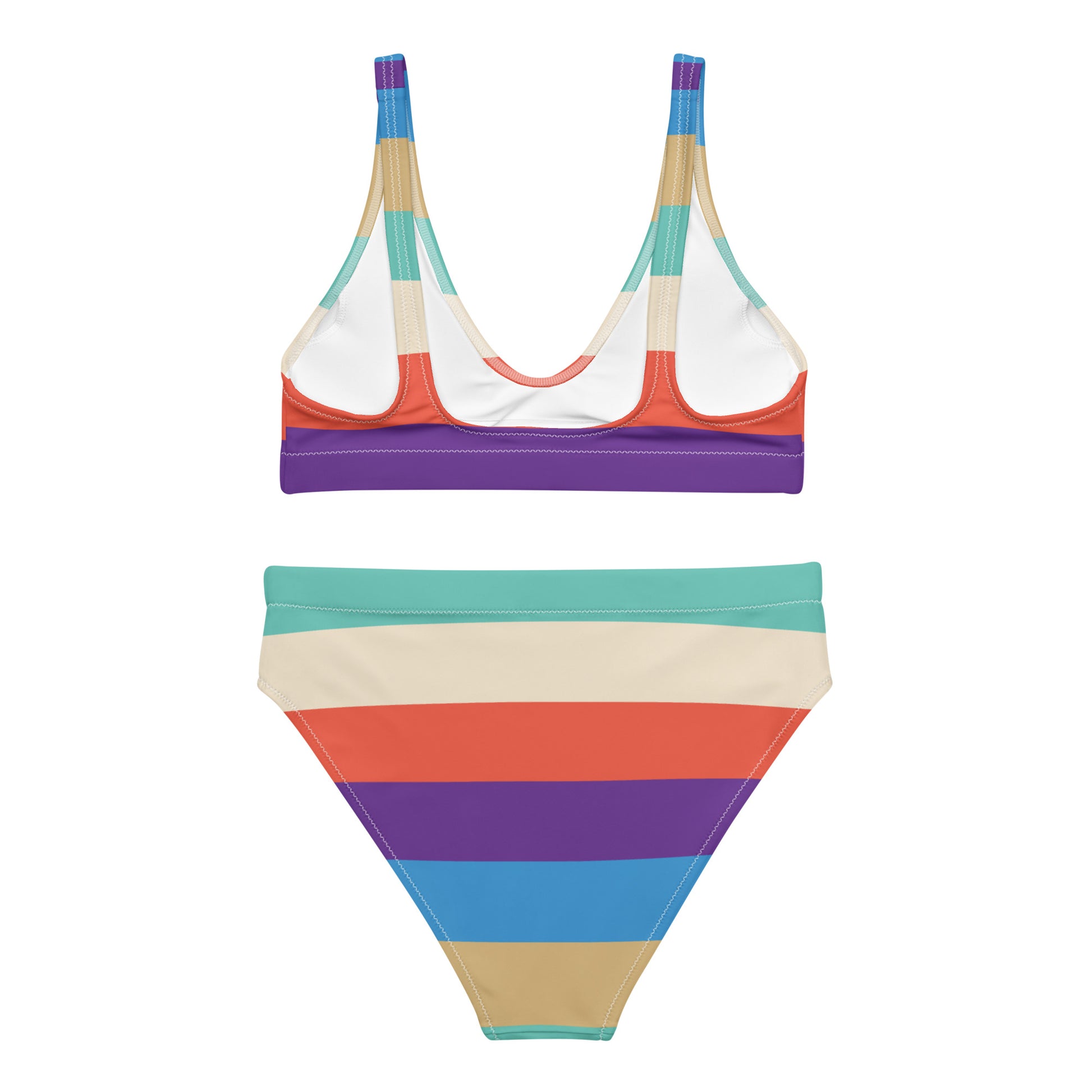 Opa BAS Swimwear High Waisted Bikini Back