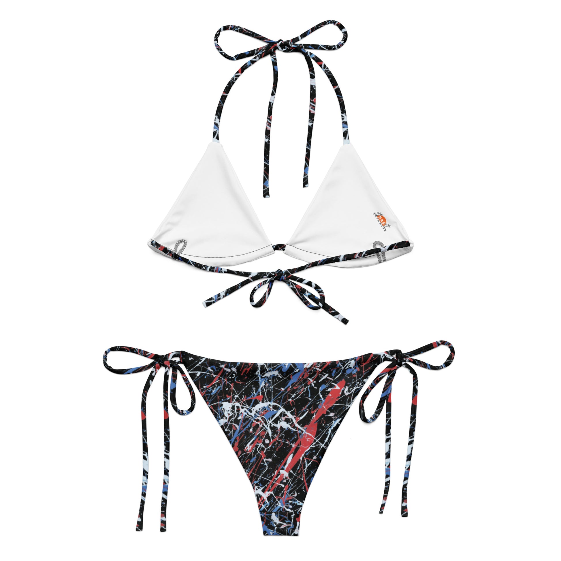 Memories Black BAS Swimwear String Bikini