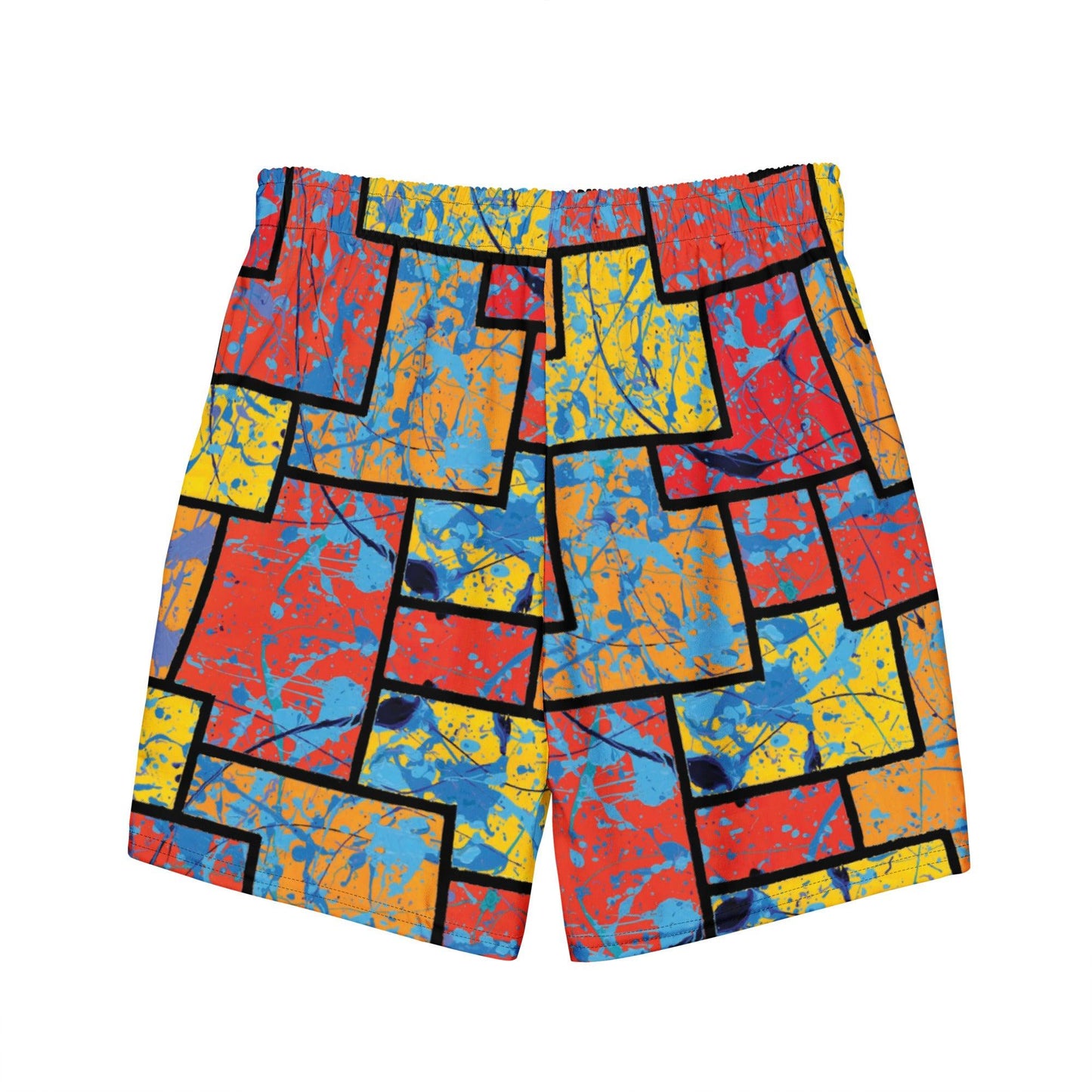 Working The System Swim Trunks | Quick-Dry Vacation Trunks | Orange