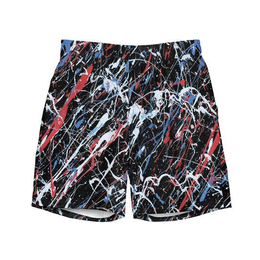 Memories black BAS Swimwear Men's quick drying anti-chafe swim trunks