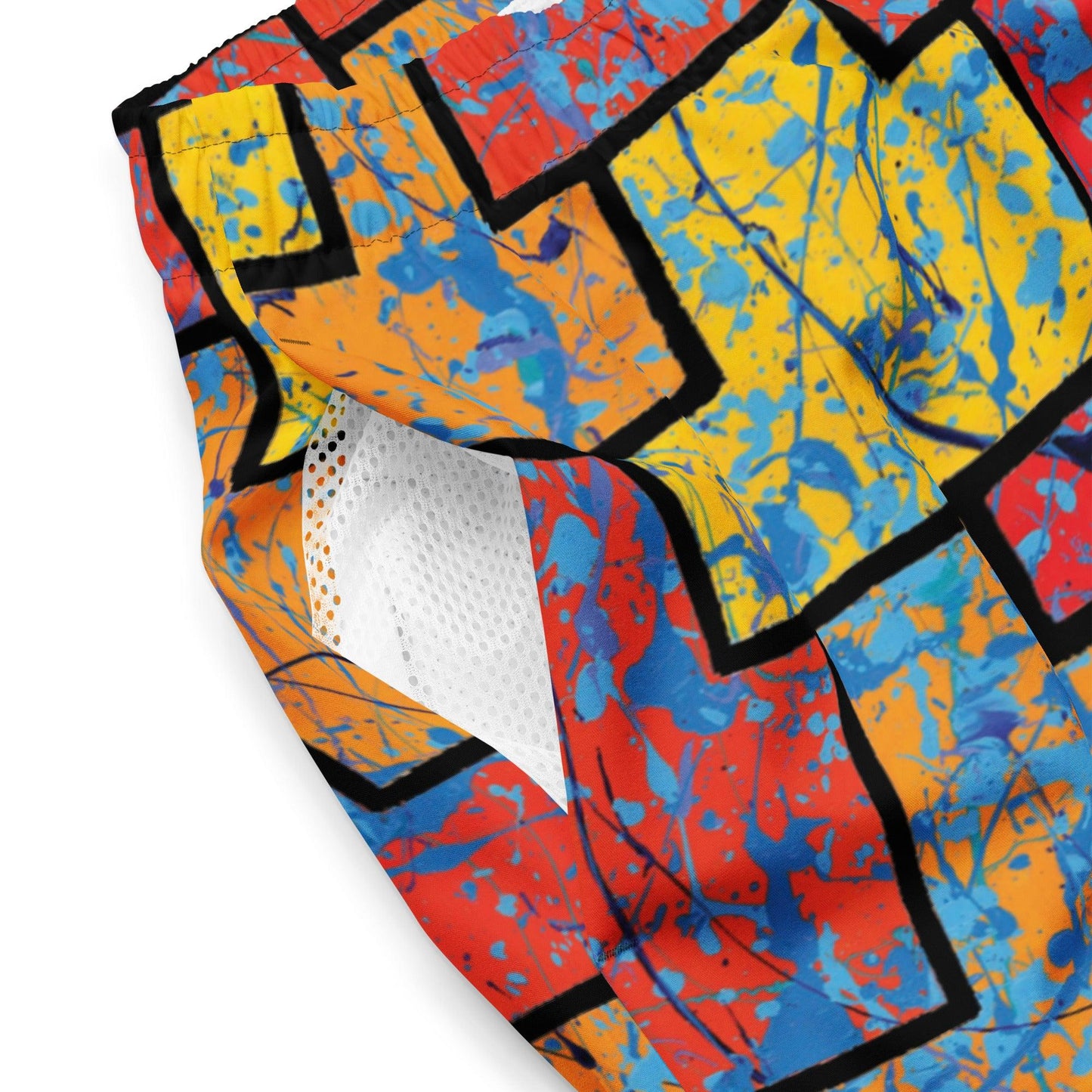 Working The System Swim Trunks | Quick-Dry Vacation Trunks | Orange
