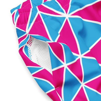 Delta Rave Men's Swim Trunks Mesh Pocket
