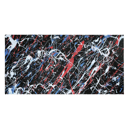 Memories Black Beach Towel Large