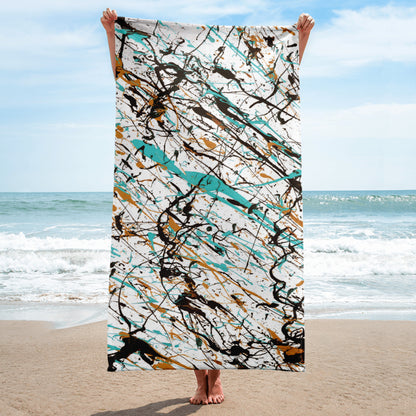 Memories White Beach Towel At The Beach