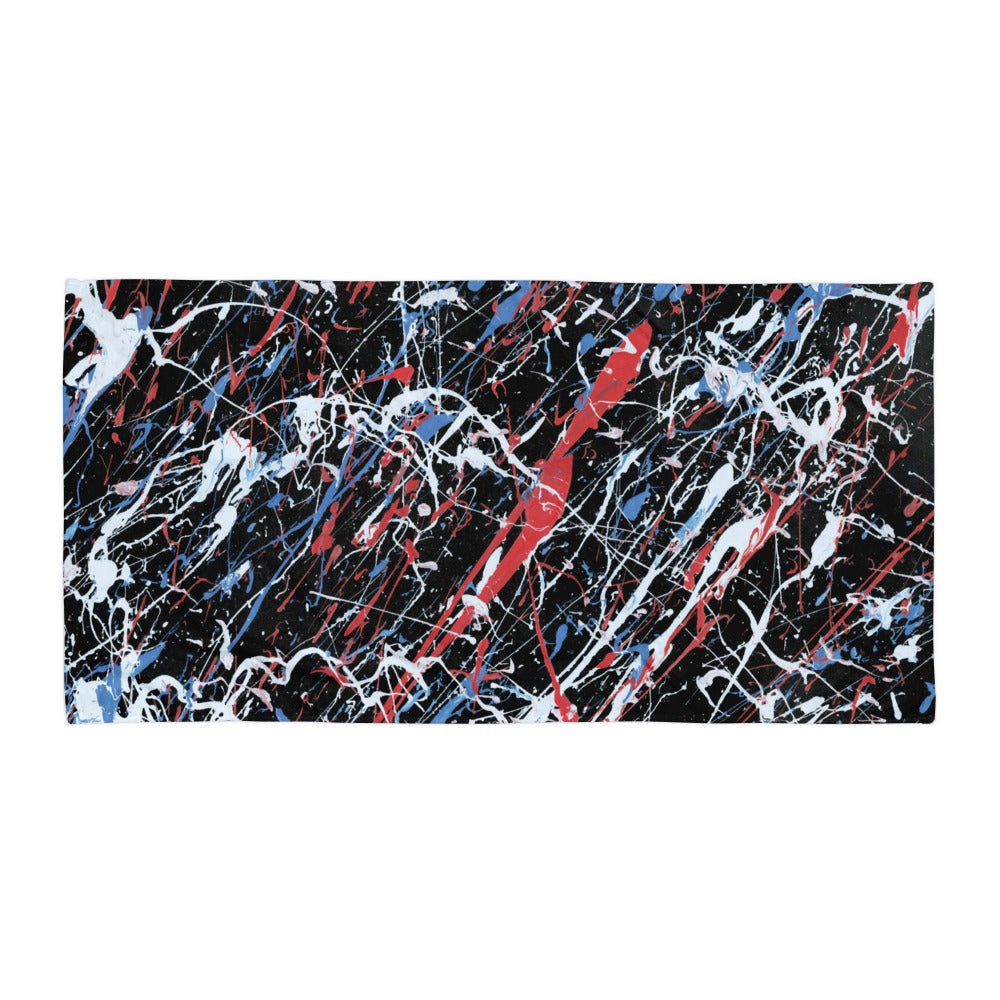 Memories Black Beach Towel
